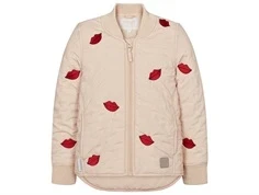 MarMar Orry termojakke beige med kys broderi